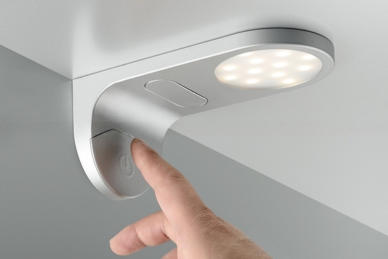 2- Wall Corner Mounted LED Kitchen Lighting with Touch Sensor Switch