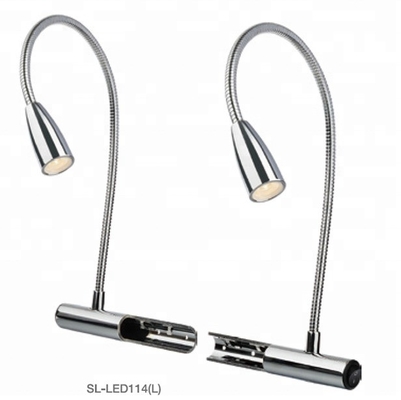 80 Color Rendering Index Gooseneck Led Headboard Reading Wall Lamp For Hotel Baeroom Light
